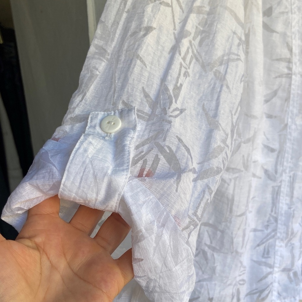 Ruby Rd. White Textured Blouse - image 2